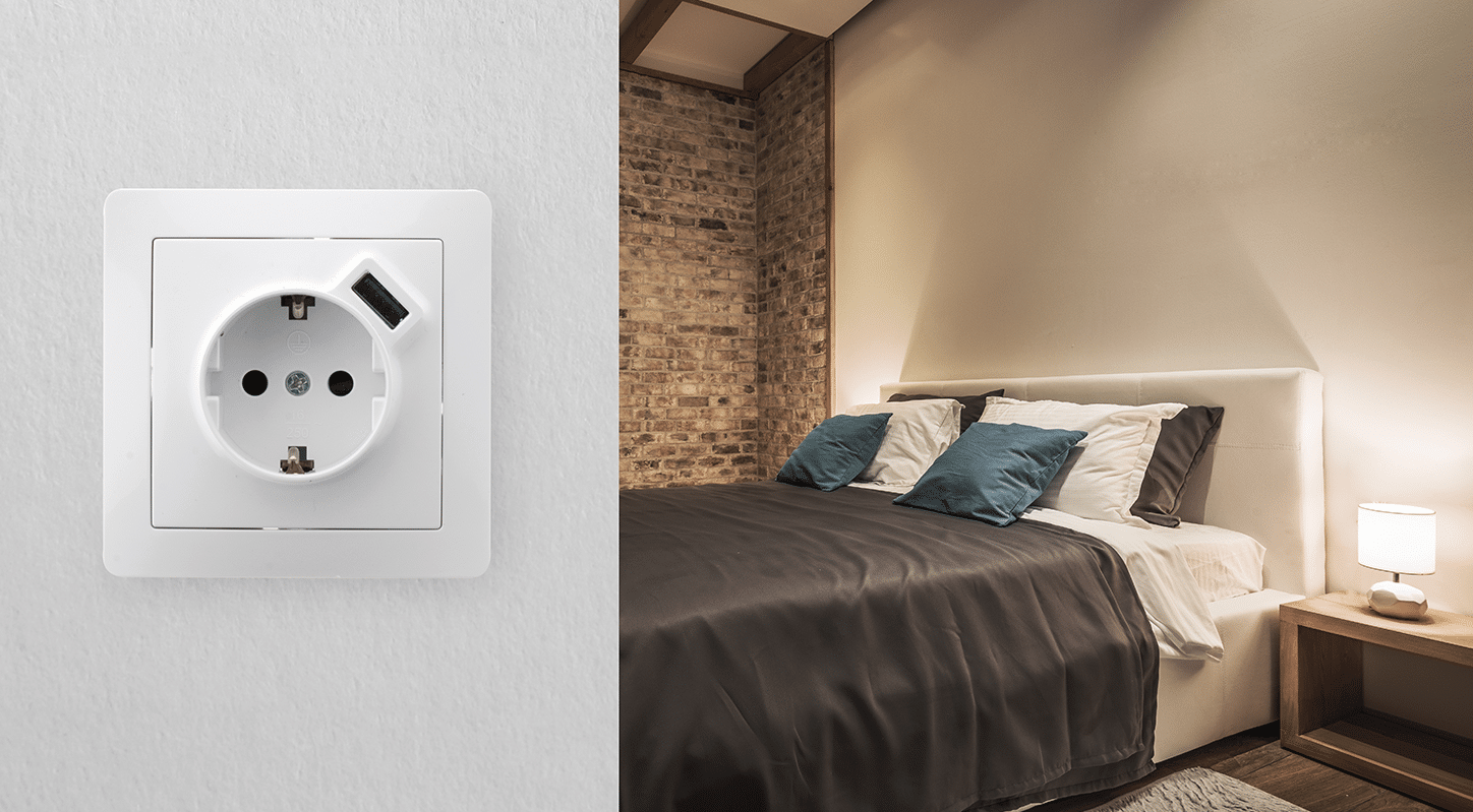Prise murale USB Zenitech