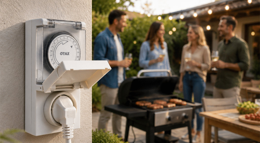 Programmateur extérieur barbecue