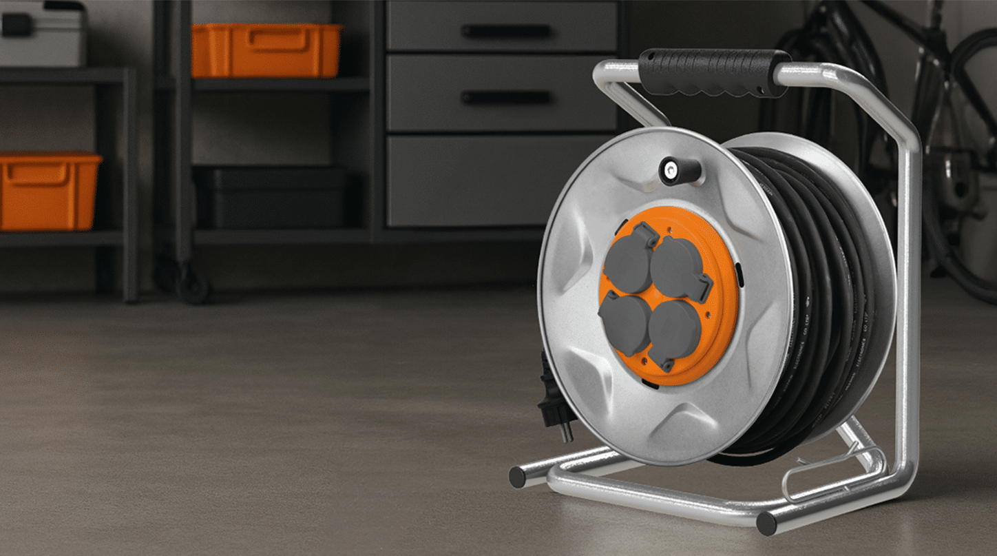 Enrouleur de chantier inox Zenitech